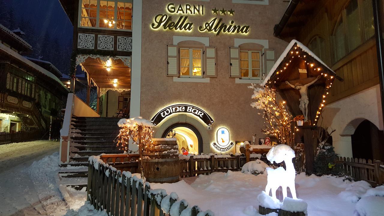 Garni Stella Alpina Hotel Canazei Luaran gambar